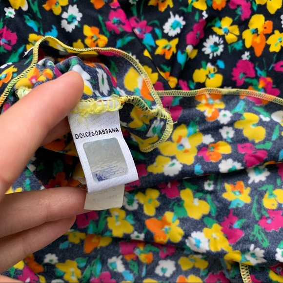 DOLCE & GABBANA D&G floral camisole - Picture 5 of 7